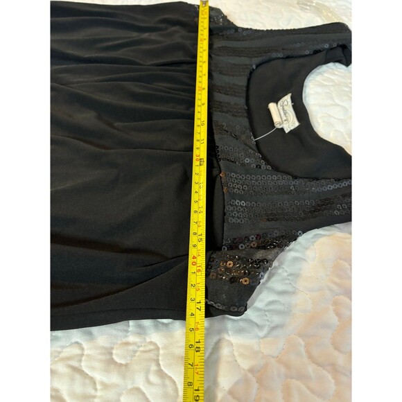Speechless Little Black Sequence bodycon Dress size Medium - Picture 5 of 7